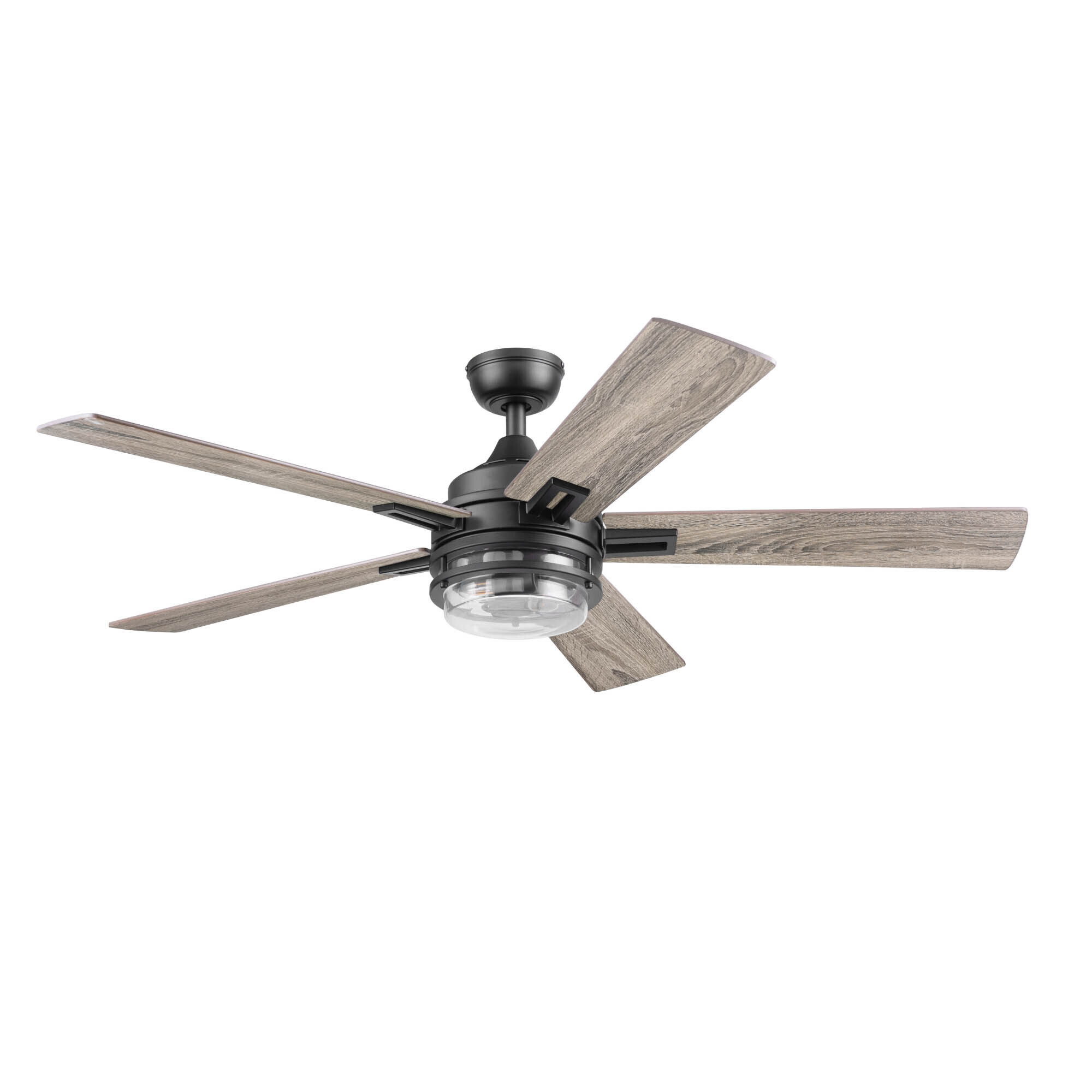 Honeywell, HW 52in. Myers Park Matte Black, Fan Diameter 52 in, Fan Blade Span 50-54 Air Delivery 4346 cfm, Model# 51861